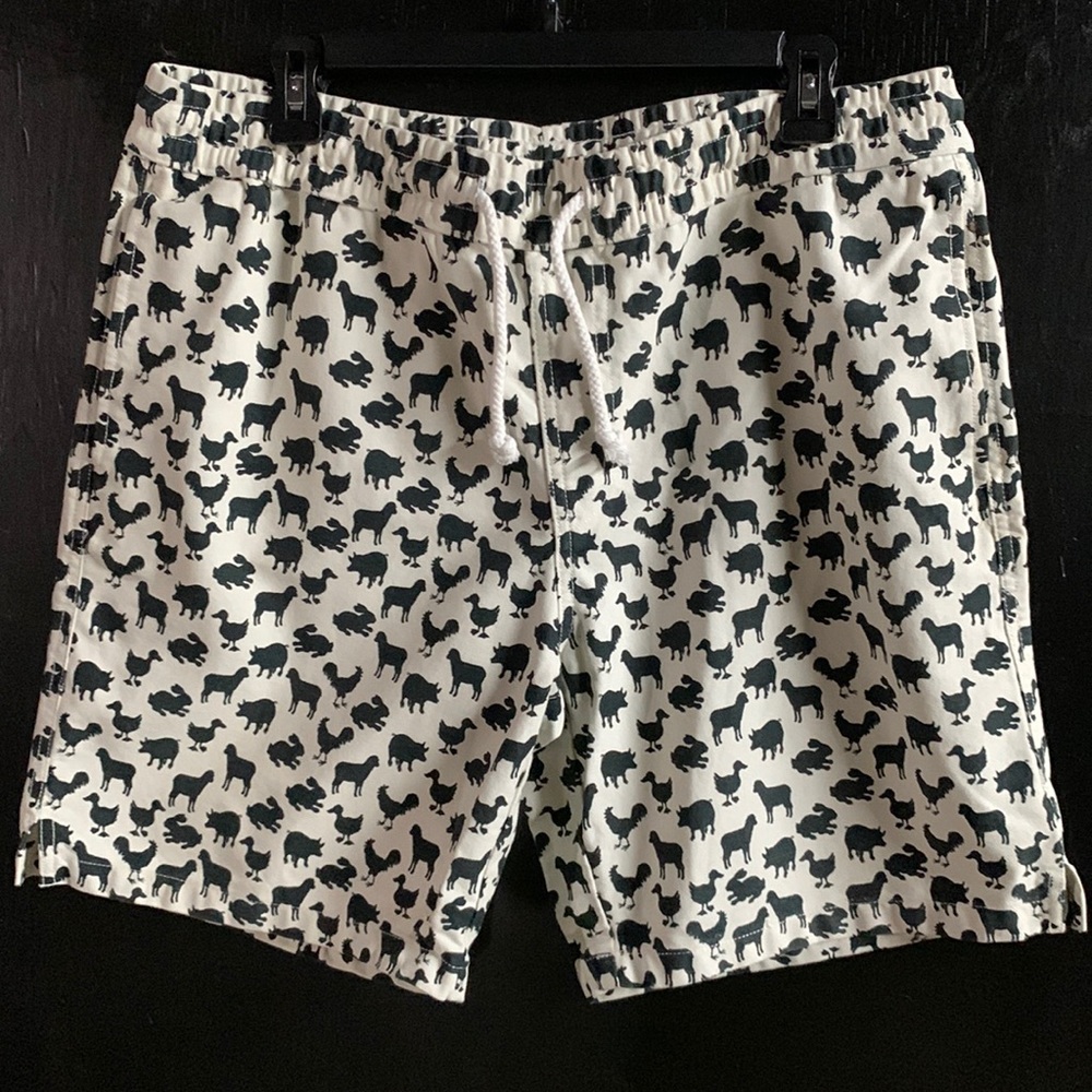Zipcode Farm animals print Shorts